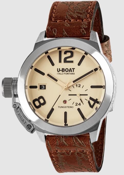 Replica U-BOAT Watch CLASSIC 42 TUNGSTENO BEIGE 8892